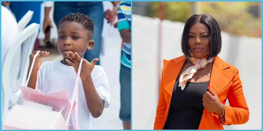 Nana Aba Anamoah’s nephew, natural hair, wigs, Kuku