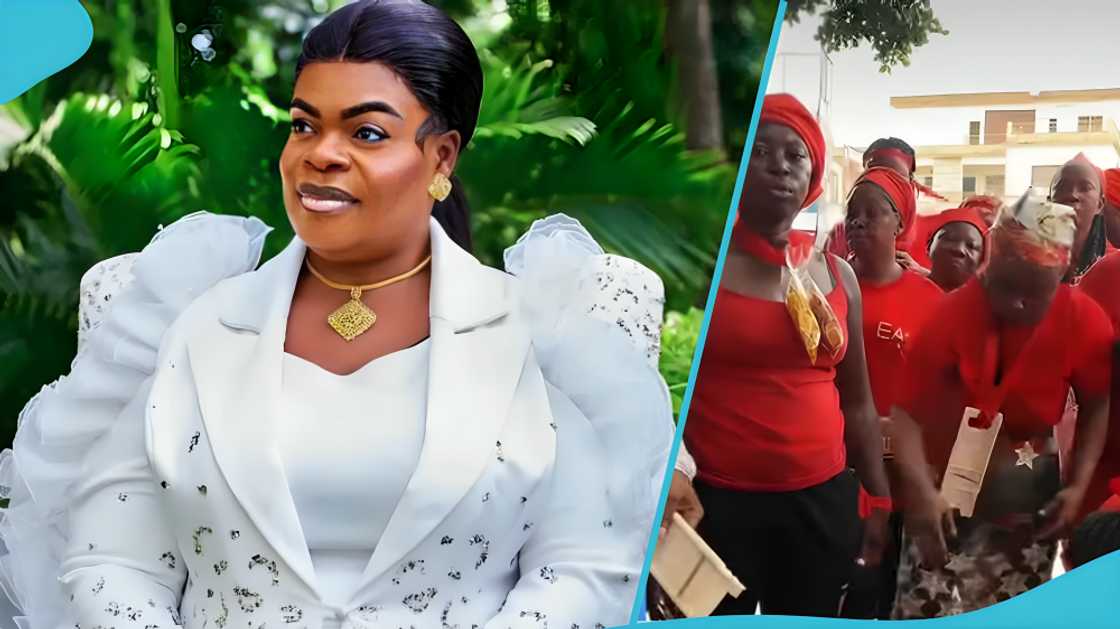 Oheneni Adazoa, plantain chips, rubber usage, traders protest, Ghana news, food safety, viral video Oheneni Adazoa, plantain chips, rubber usage, traders protest, Ghana news, food safety, viral video