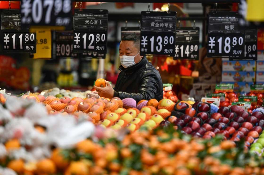 Data showing Chinese consumer prices rising more than expected last month provided some fresh optimism over the world's number two economy