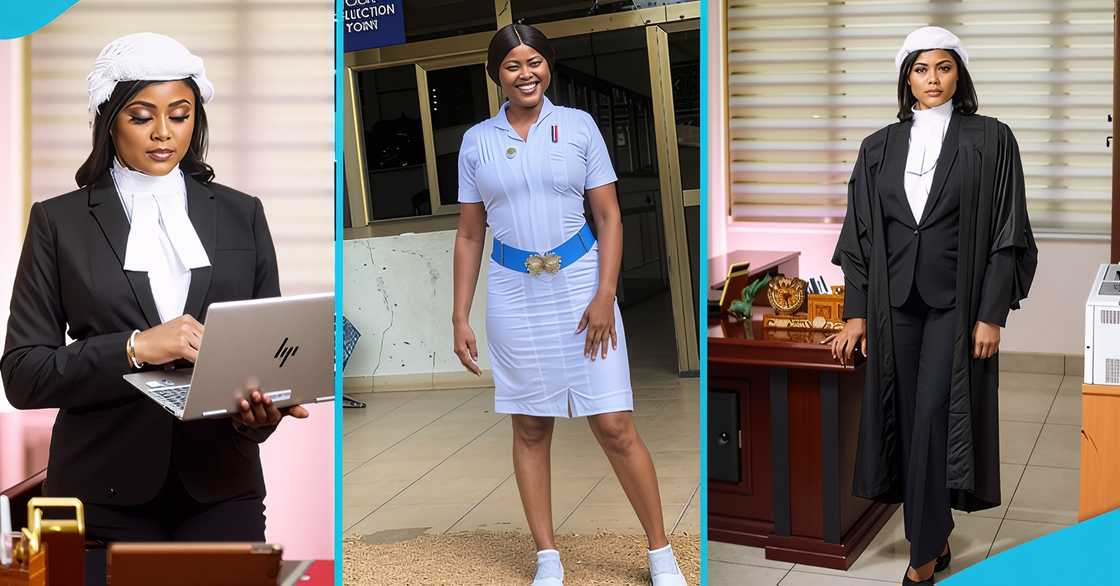 Adelheid Babatz Nyarko London, Ghanaian nurse, call to the Bar, Supreme Court, new lawyers, Chief Justice. Adelheid Babatz Nyarko London, Ghanaian nurse, call to the Bar, Supreme Court, new lawyers, Chief Justice.