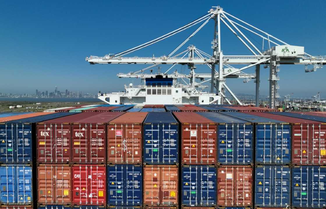 The US trade deficit shrank to $58.3 billion in August, according to government data The US trade deficit shrank to $58.3 billion in August, according to government data