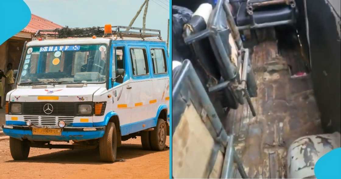 Trotro passenger, authorities, missing seats, security, safety, road safety, safety risks, trotro bus Trotro passenger, authorities, missing seats, security, safety, road safety, safety risks, trotro bus