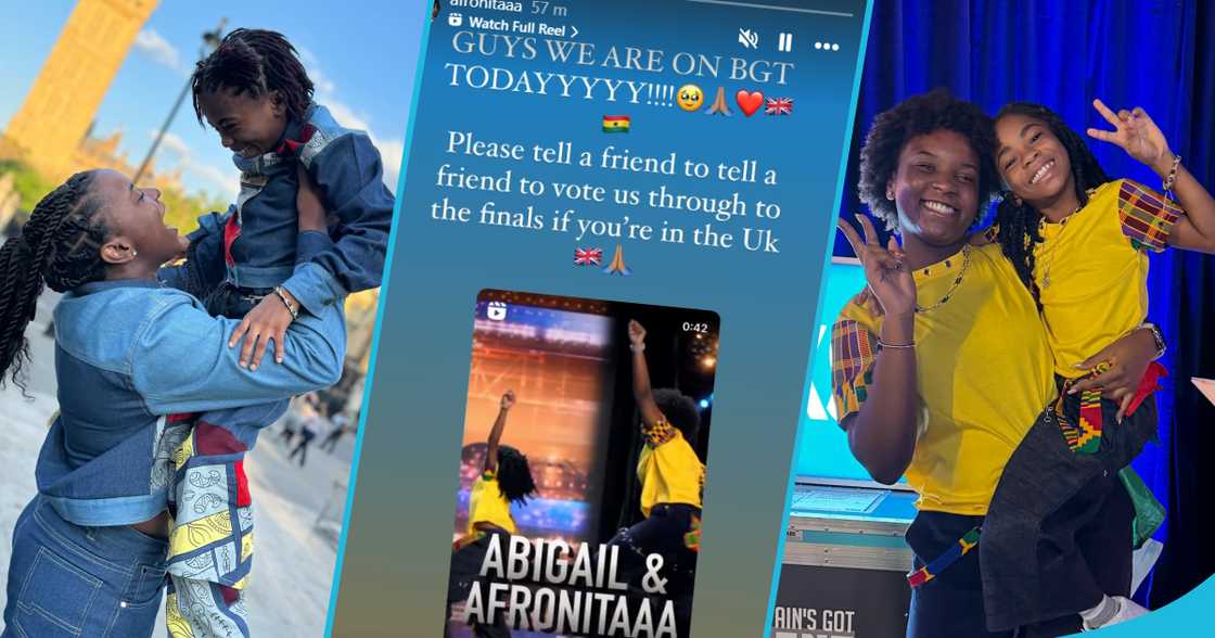 Afronita and Abigail Dromo in the UK for BGT Afronita and Abigail Dromo in the UK for BGT