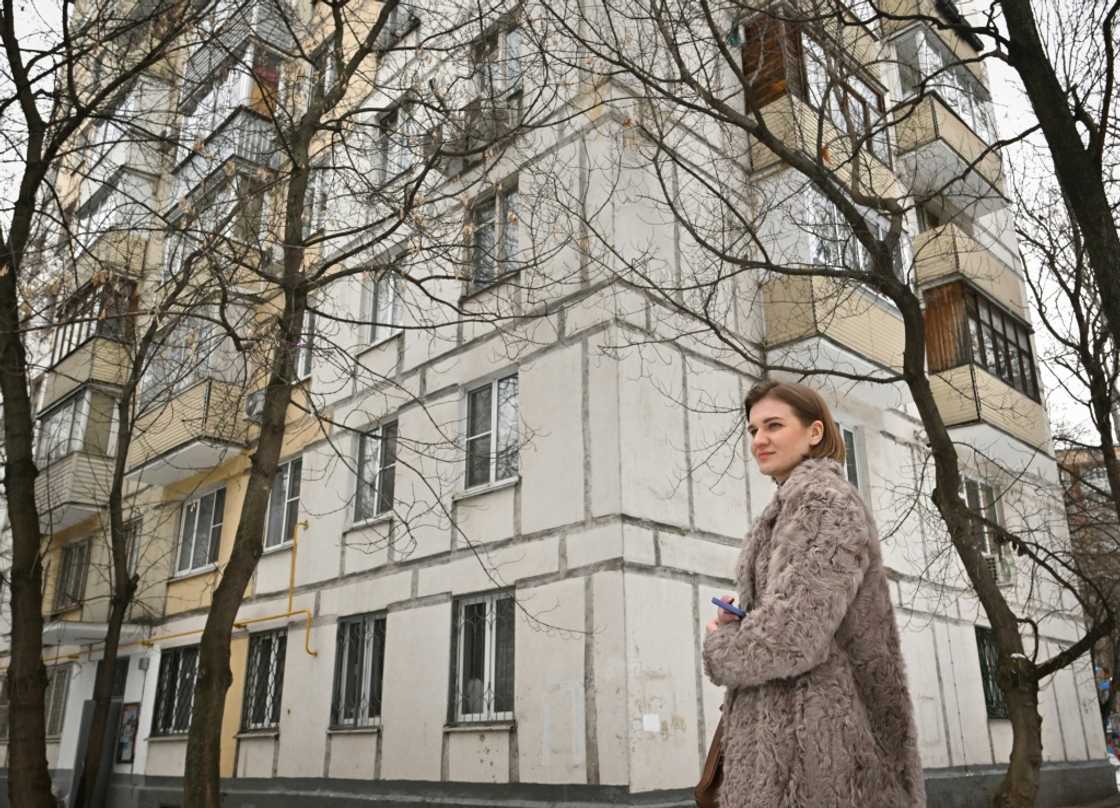 Estate agent Anastasia Chichikina heads to an apartment for sale in Moscow where property prices have dipped significantly since Russia's military action in Ukraine Estate agent Anastasia Chichikina heads to an apartment for sale in Moscow where property prices have dipped significantly since Russia's military action in Ukraine
