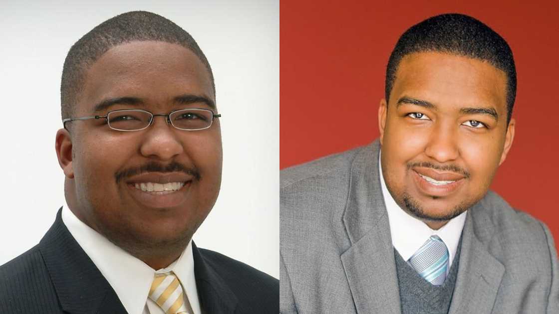 Ephren Taylor in black and grey suits Ephren Taylor in black and grey suits