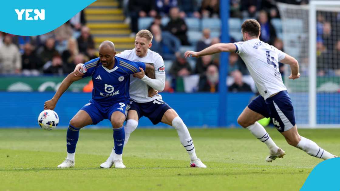 Jordan Ayew, Leicester City, EFL Championship, Black Stars captain, World Cup 2026, relegation battle, Ayew rescues point, Ayew's goal for Sheffield Wednesday.