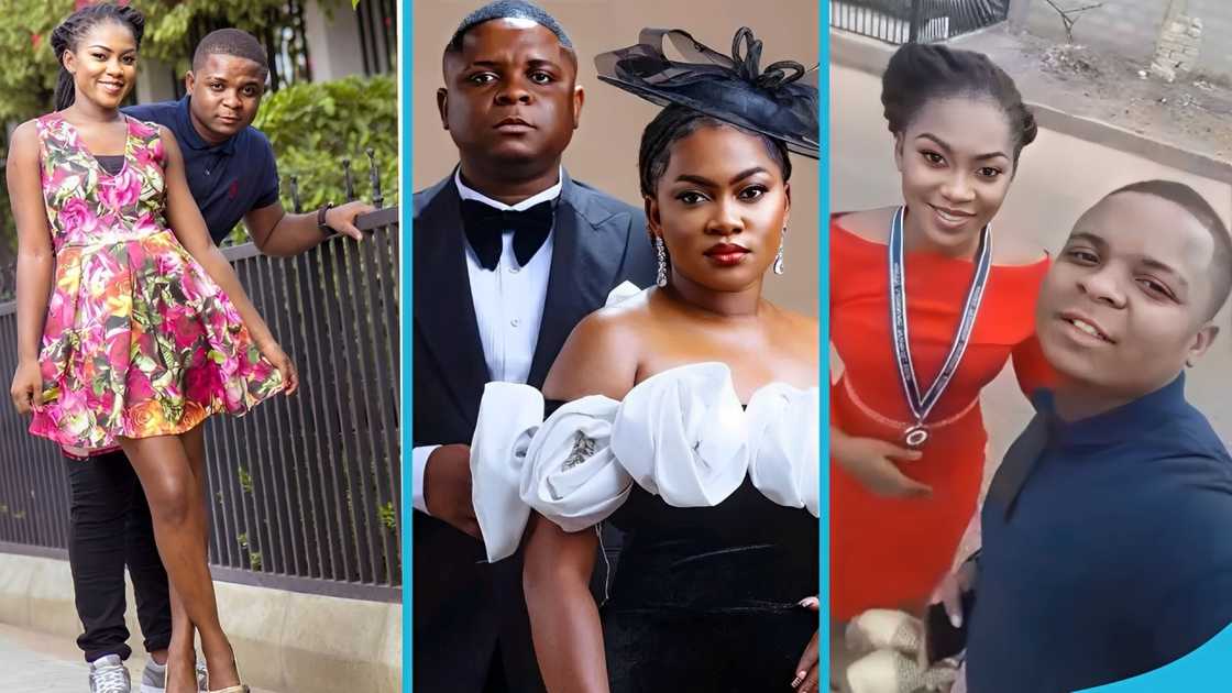 Enock Darko, Enock Darko and his wife, Enock Darko's wife, Enock Darko's marriage, Enock Darko and his wife's old video, Ghanaian actor