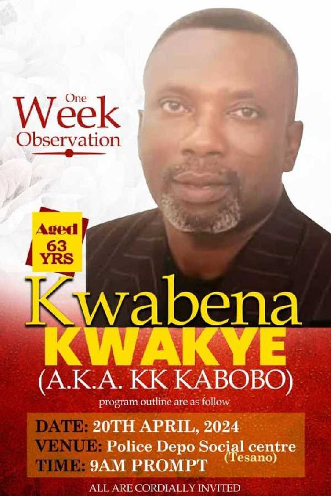 Kabobo one-week Kabobo one-week