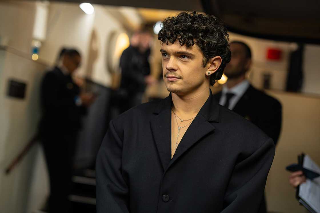 Noah Jupe backstage during the EE BAFTA Film Awards 2026 Noah Jupe backstage during the EE BAFTA Film Awards 2026