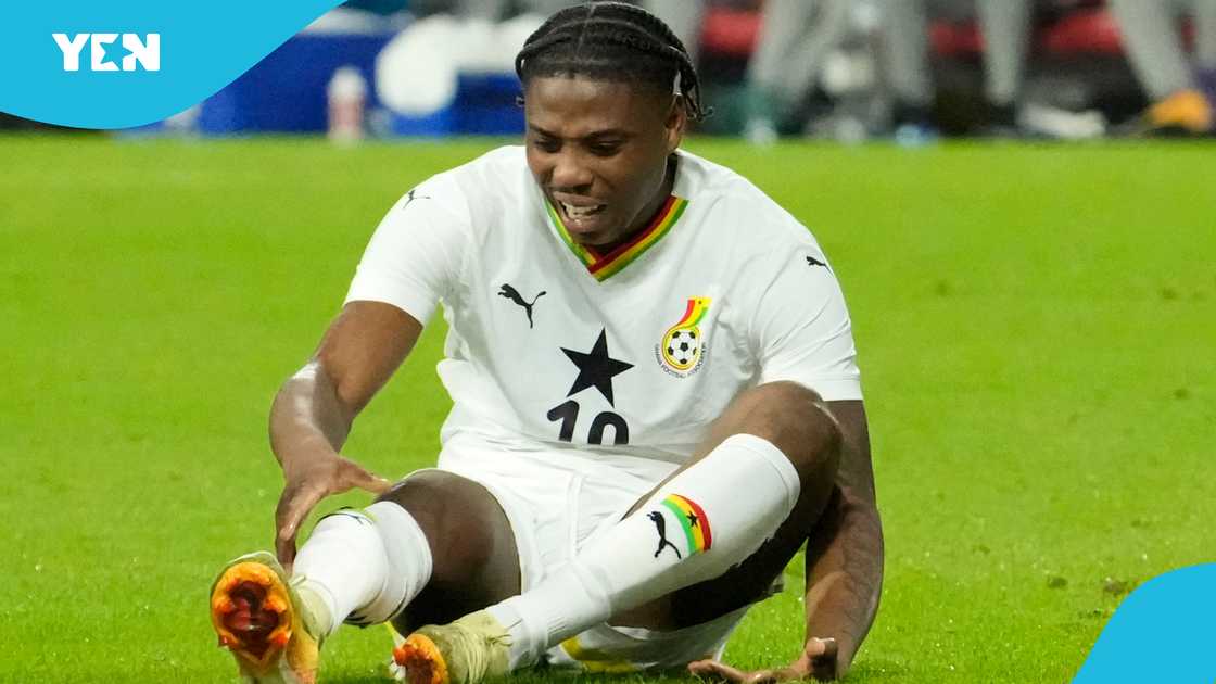 Abu Francis, Francis' horrific injury, Abu Francis suffers majr injury, Abu Francis injured again, Ao Tanaka apologises to Ghana, Ao Tanaka's role in Francis' injury, Black Stars, Kirin Cup. Abu Francis, Francis' horrific injury, Abu Francis suffers majr injury, Abu Francis injured again, Ao Tanaka apologises to Ghana, Ao Tanaka's role in Francis' injury, Black Stars, Kirin Cup.