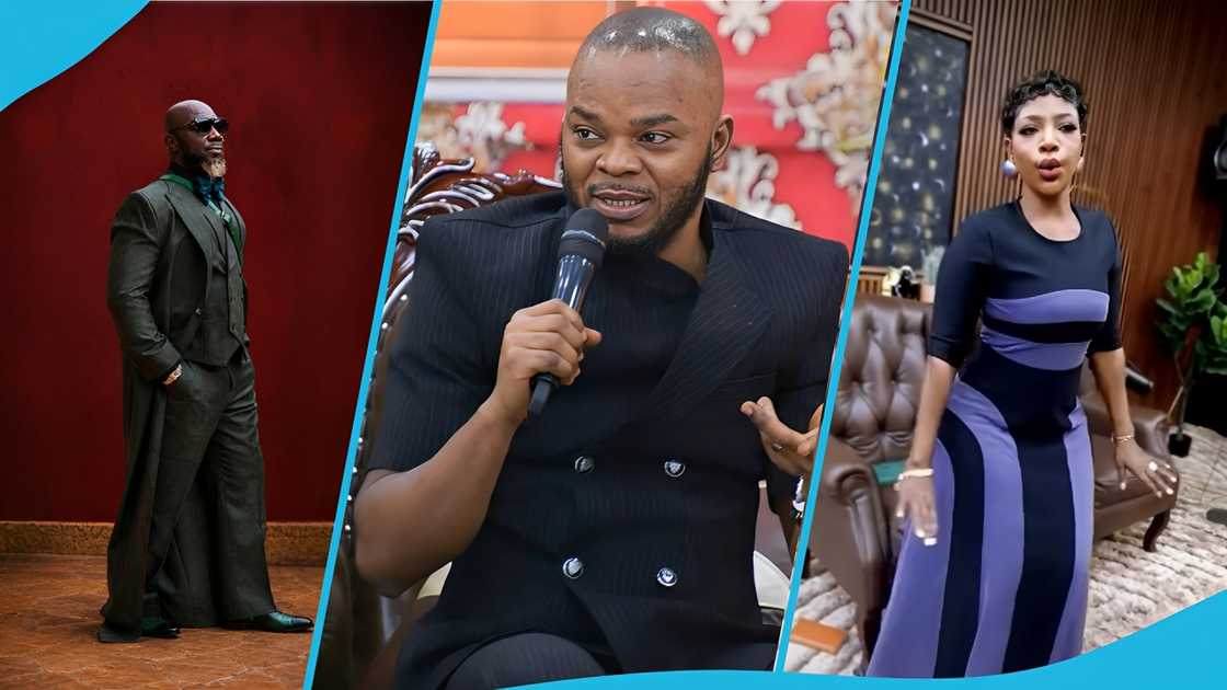 Benedicta Gafah, Karma President, Bishop Daniel Obinim, Kumawood actress, social media reactions, spiritual prophecy, impending danger