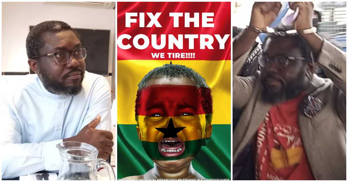 FixTheCountry convener Oliver Baker Vormawor charged with treason FixTheCountry convener Oliver Baker Vormawor charged with treason