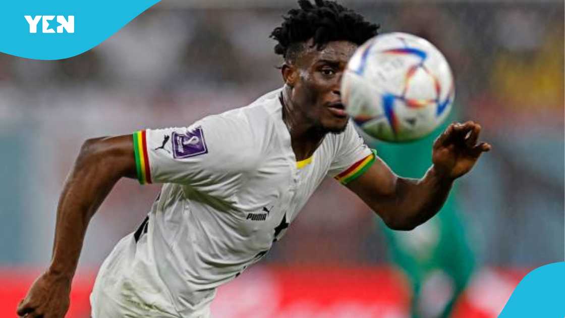 Mohammed Kudus rates the World Cup above UCL. Mohammed Kudus rates the World Cup above UCL.