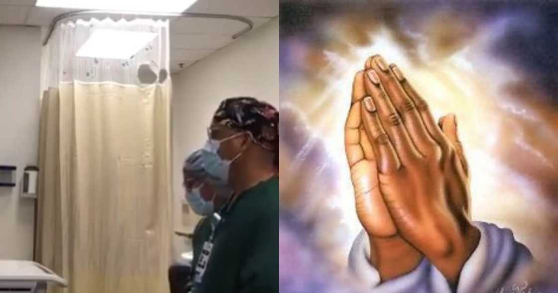 Nurses sing gospel song to calm scared patient before surgery Nurses sing gospel song to calm scared patient before surgery