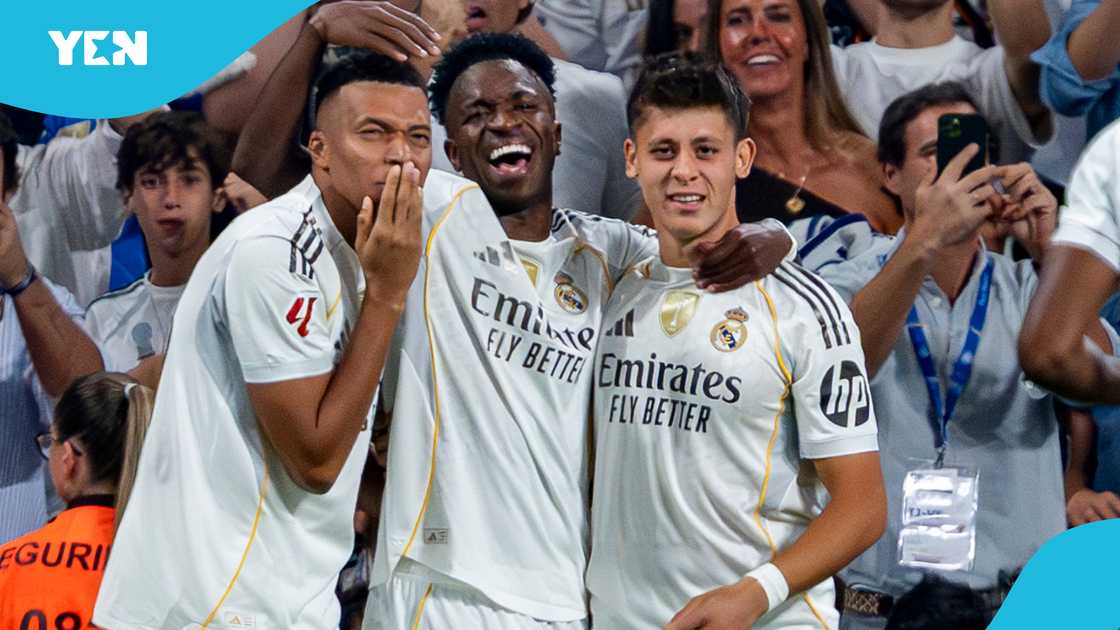 Kylian Mbappe, Florentino Perez, Real Madrid, Ballon d’Or 2026, Vinicius Junior, The Best FIFA Football Awards, La Liga, Champions League, Real Madrid news, Mbappe goals, football awards Kylian Mbappe, Florentino Perez, Real Madrid, Ballon d’Or 2026, Vinicius Junior, The Best FIFA Football Awards, La Liga, Champions League, Real Madrid news, Mbappe goals, football awards