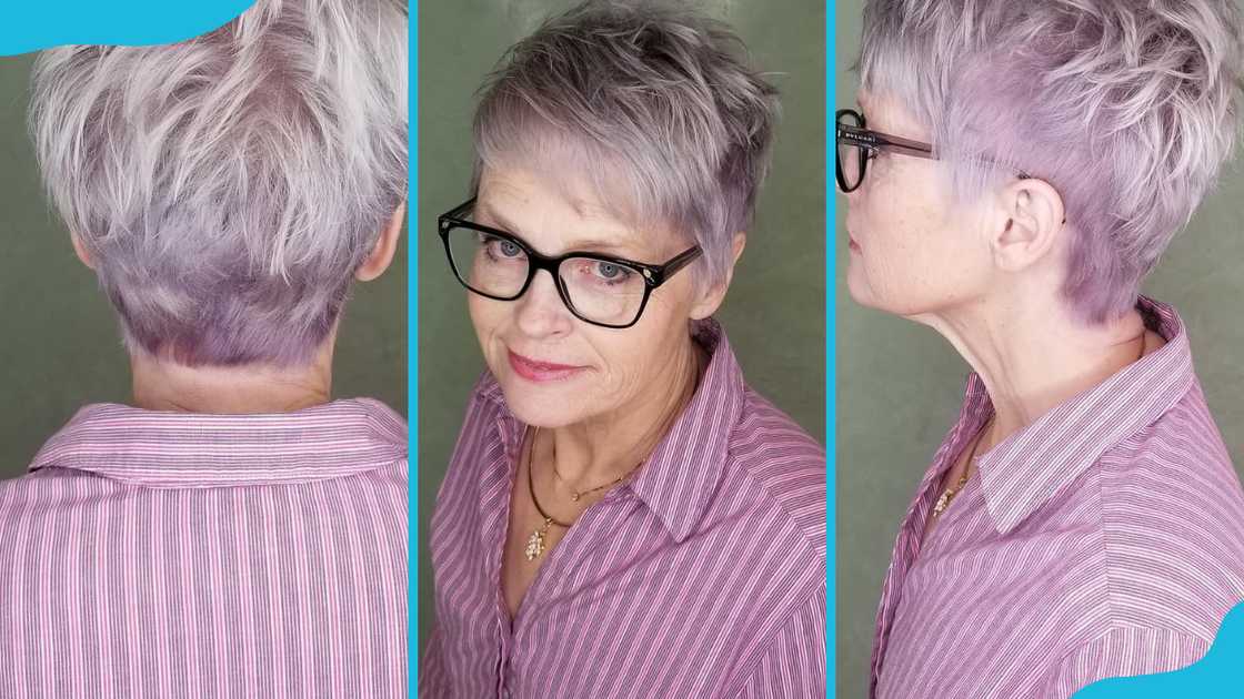 Playful lavender pixie Playful lavender pixie