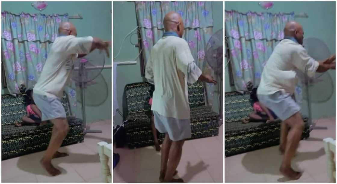Nigerian dad performs Enugu dance in cool video. Nigerian dad performs Enugu dance in cool video.