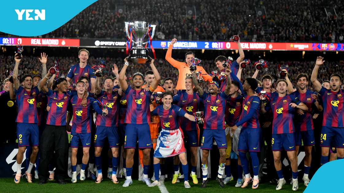 Lamine Yamal Breaks Ronaldo's La Liga Record After Barcelona Beat Real Madrid To Trophy Lamine Yamal Breaks Ronaldo's La Liga Record After Barcelona Beat Real Madrid To Trophy