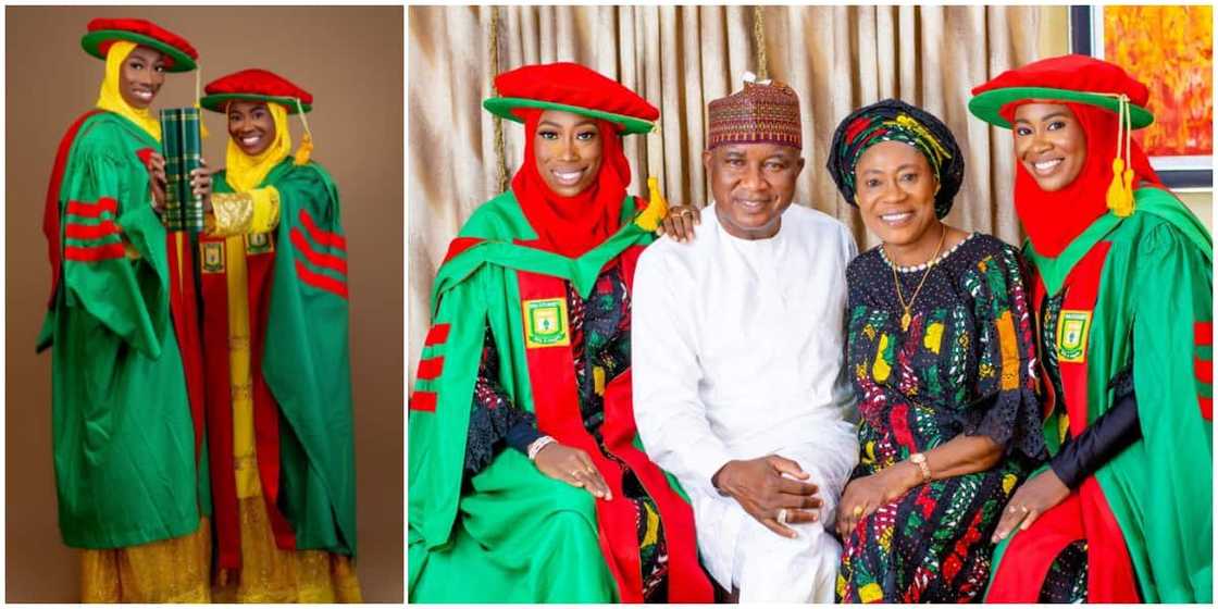 Joy as Nigerian sisters acquire PhD degrees on the same day, cute photos causes stir Joy as Nigerian sisters acquire PhD degrees on the same day, cute photos causes stir
