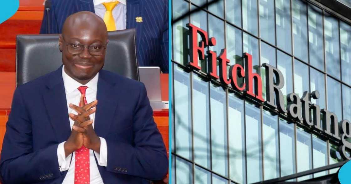 Dr Ato Forson, Finance Minister, Fitch Ratings, Ghana's economy, Finance Ministry. Dr Ato Forson, Finance Minister, Fitch Ratings, Ghana's economy, Finance Ministry.