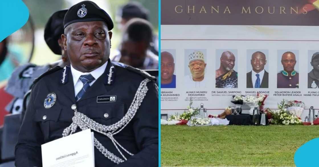 IGP ghana, ghana IGP, IGP christian tetter yohuno, helicopter crash, eight victims ghana