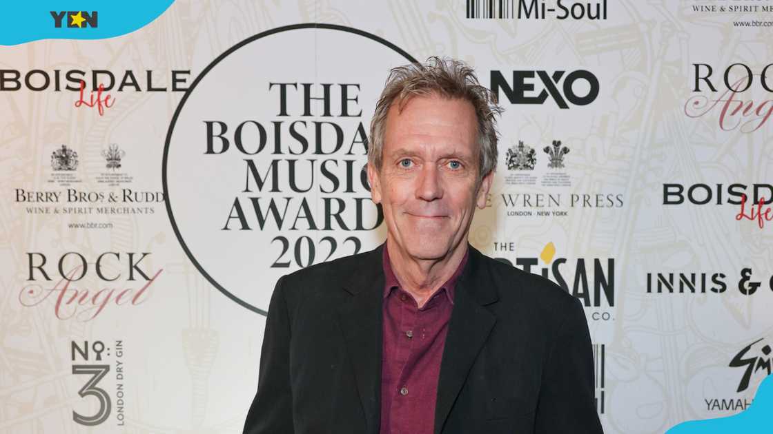 Hugh Laurie at The Boisdale Music Awards at Boisdale of Canary Wharf.