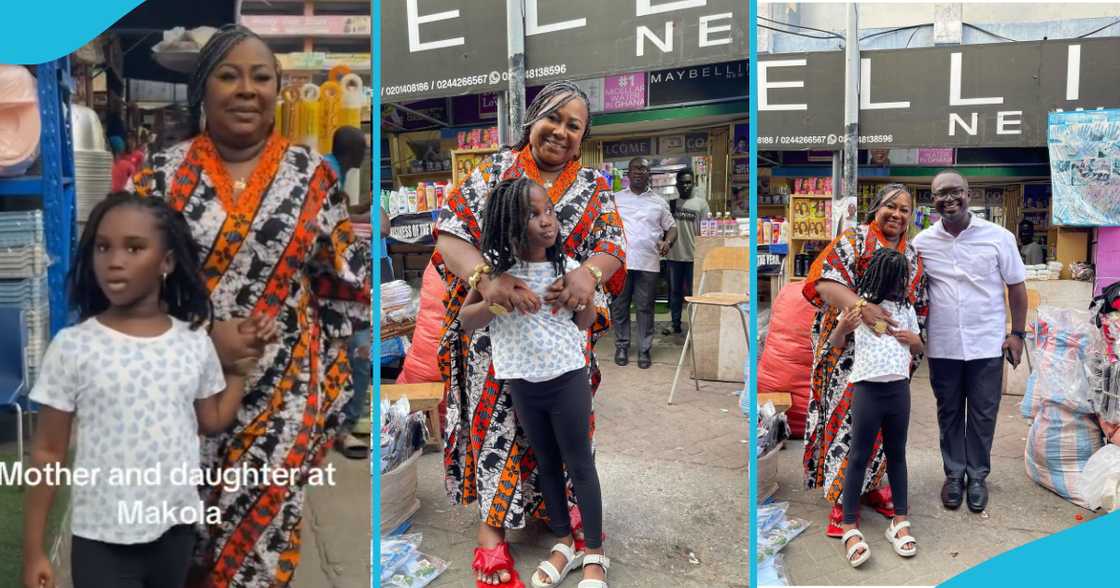 Gifty Anti and daughter, Nyame Animuonyam, Makola market , markets in Ghana, Accra