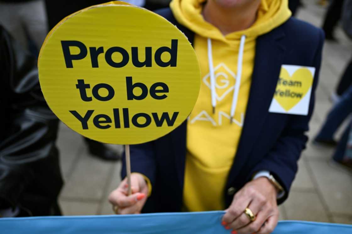 200 people protested outside the bank's annual general meeting in Wiesbaden, western Germany 200 people protested outside the bank's annual general meeting in Wiesbaden, western Germany