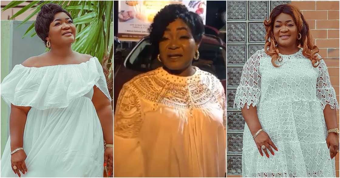 Kumawood star Christiana Awuni stuns fans with heavy makeup photo Kumawood star Christiana Awuni stuns fans with heavy makeup photo