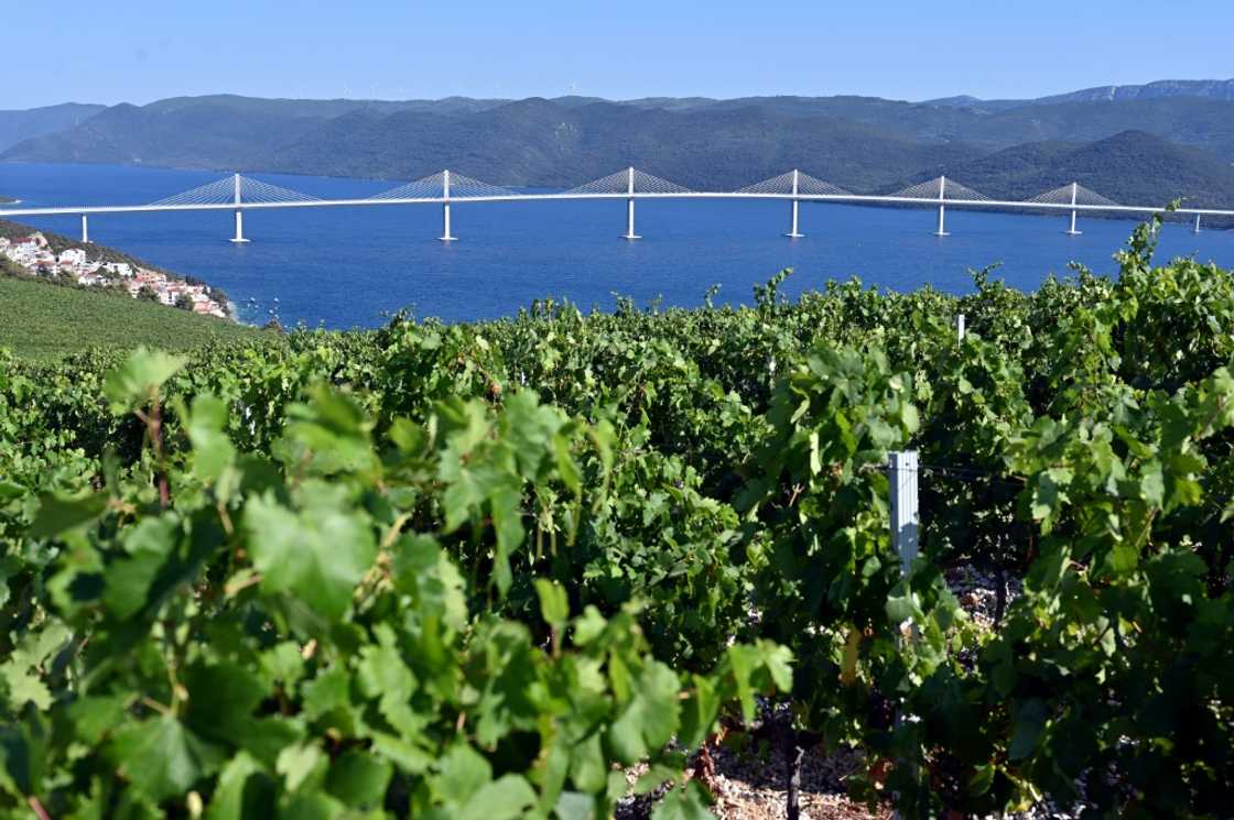 The 2.4-kilometre bridge will save locals and tourists hours in border queues to get to Croatia's southern Adriatic coast The 2.4-kilometre bridge will save locals and tourists hours in border queues to get to Croatia's southern Adriatic coast