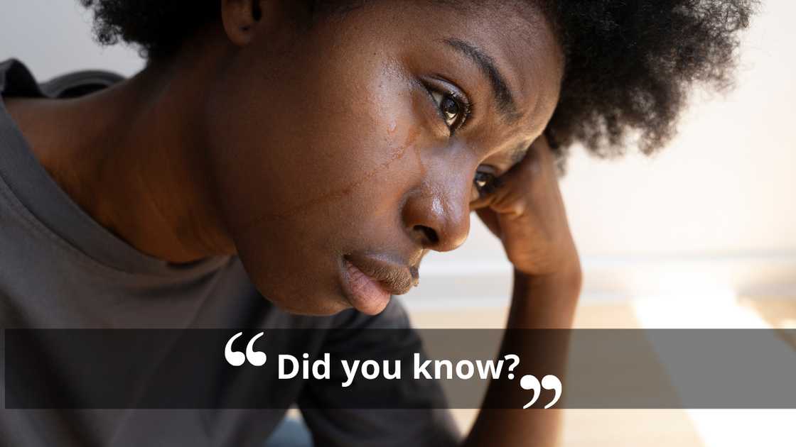 African woman crying African woman crying