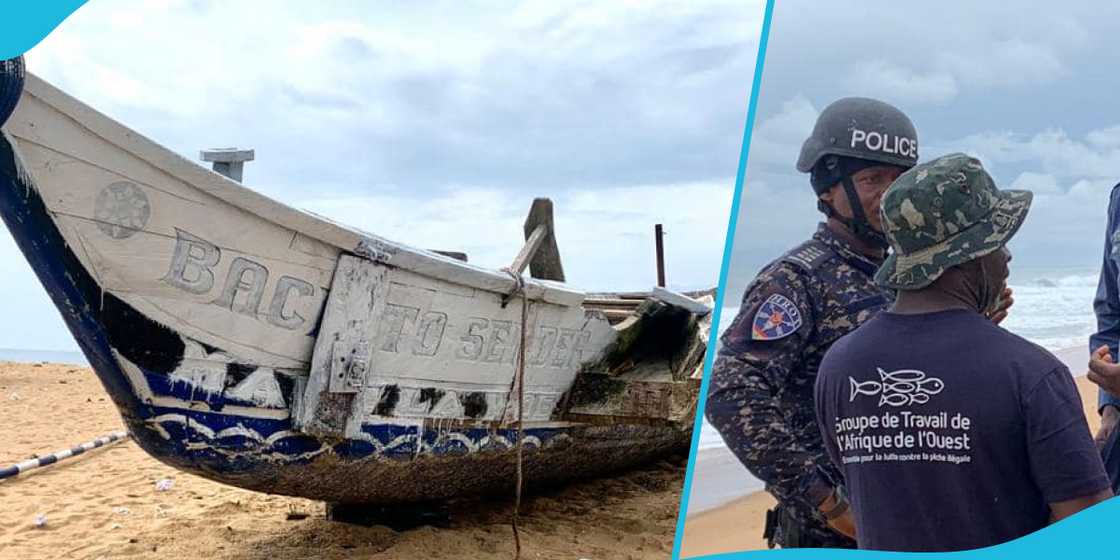 Fishing accident at Tema Fishing accident at Tema