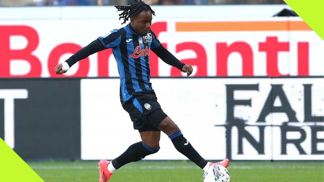 Ademola Lookman, Atalanta, Udinese, Gewiss Stadium, Bergamo, Italy, Serie A. Ademola Lookman, Atalanta, Udinese, Gewiss Stadium, Bergamo, Italy, Serie A.