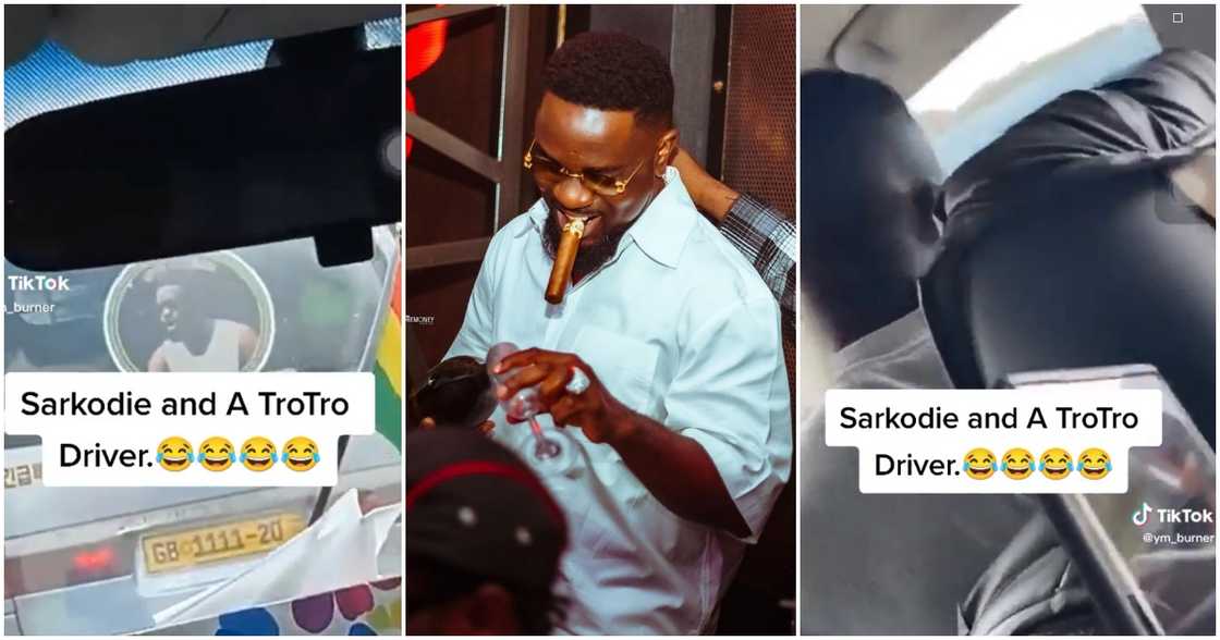 Sarkodie Spots His Image On The Back Of A Bus Sarkodie Spots His Image On The Back Of A Bus