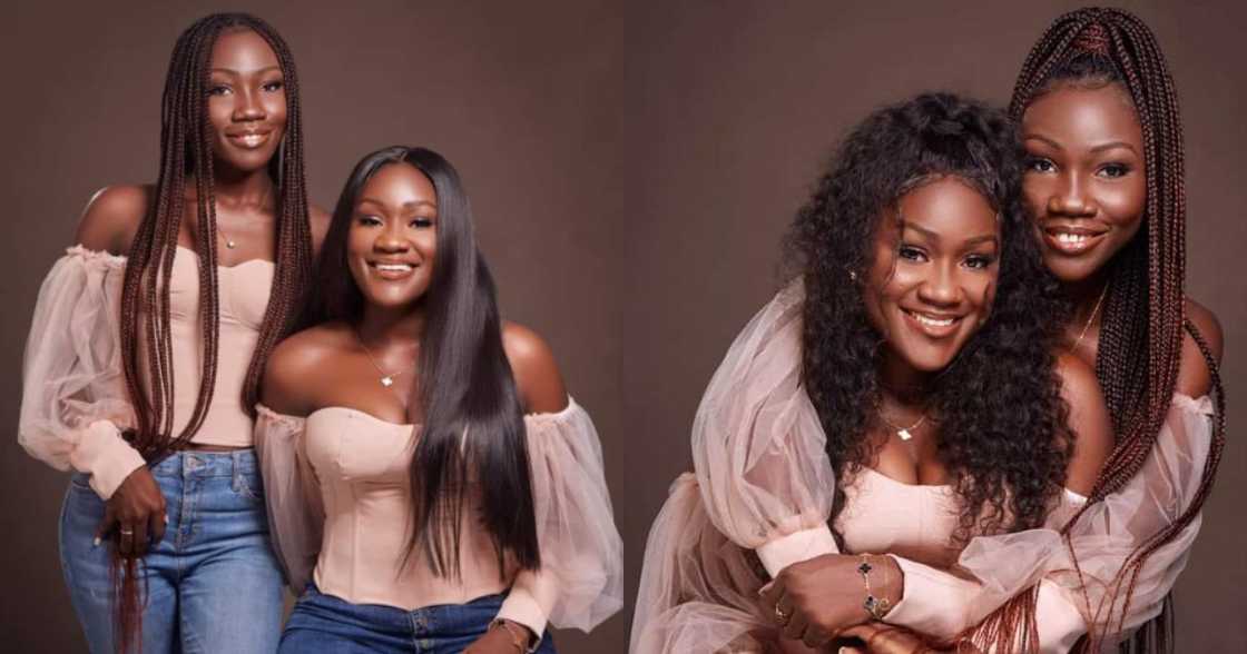 Black beauties: Mother proudly shares photos of her pretty twin girls to celebrate their birthday Black beauties: Mother proudly shares photos of her pretty twin girls to celebrate their birthday