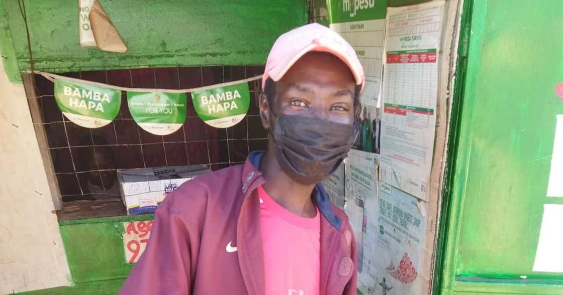 The honest man. Photo: Washington Ndegwa.