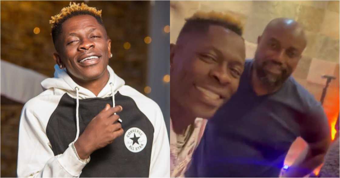 Shatta Wale and millionaire McDan jam to his hit song Thunder Fire ft. SM Militants in video