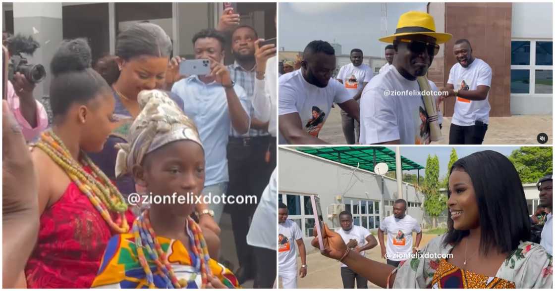 Nana Ama McBrown given a warm welcome at Media General Nana Ama McBrown given a warm welcome at Media General