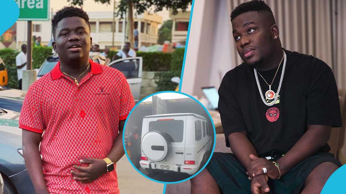 Abu Trica, Ghanaian businessman, Real Estate investor, 2023 Mercedes G63 AMG, Abu Trica's cars Abu Trica, Ghanaian businessman, Real Estate investor, 2023 Mercedes G63 AMG, Abu Trica's cars