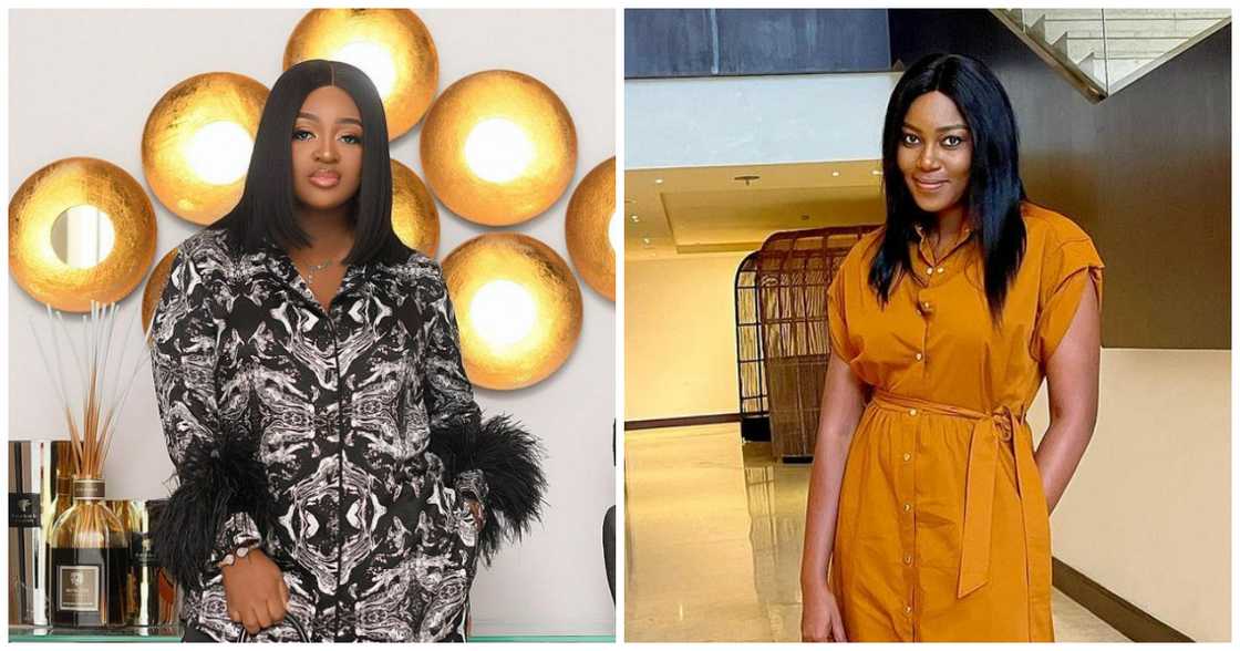 Jackie Appiah and Yvonne Nelson Jackie Appiah and Yvonne Nelson