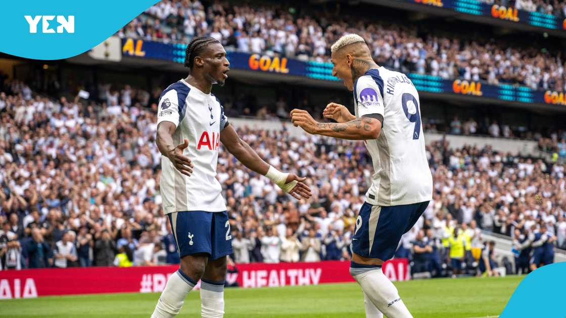 Richarlison hails Kudus, Kudus and Richarlison partnership, Tottenham Premier League results, Premier League 2025/26 Matchweek 1 results