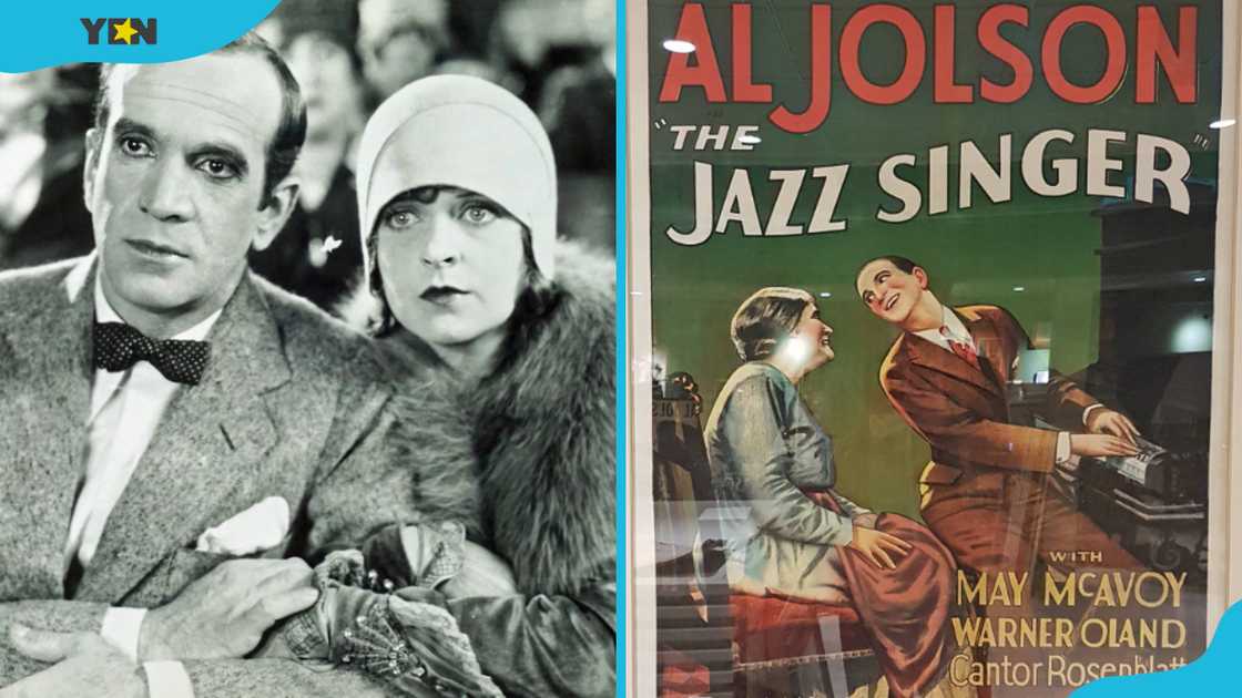 The first movie with sound The Jazz Singer (1927) The first movie with sound The Jazz Singer (1927)