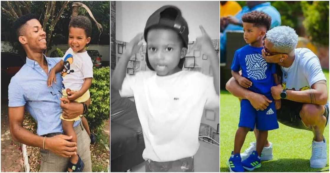 KiDi's son Zane rapping KiDi's son Zane rapping