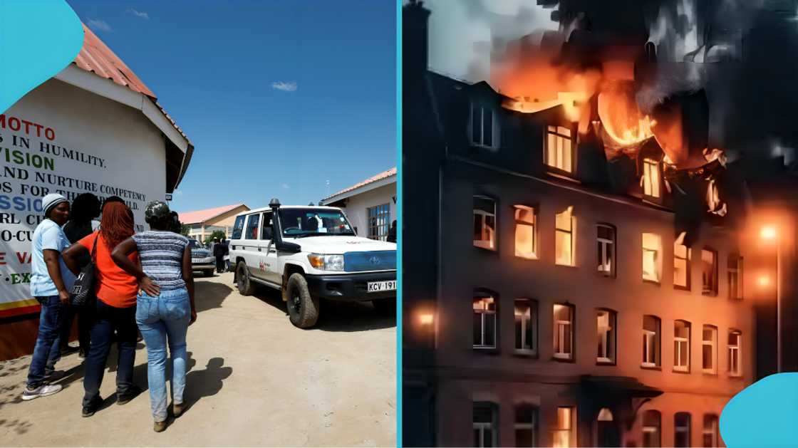 School fire, Dormitory fire, Student deaths, Breaking news, Emergency rescue, School tragedy, Night fire, Education crisis, Disaster news, Student safety, Fire outbreak, Fatal incident, Africa news, Police investigation, Hospital admissions