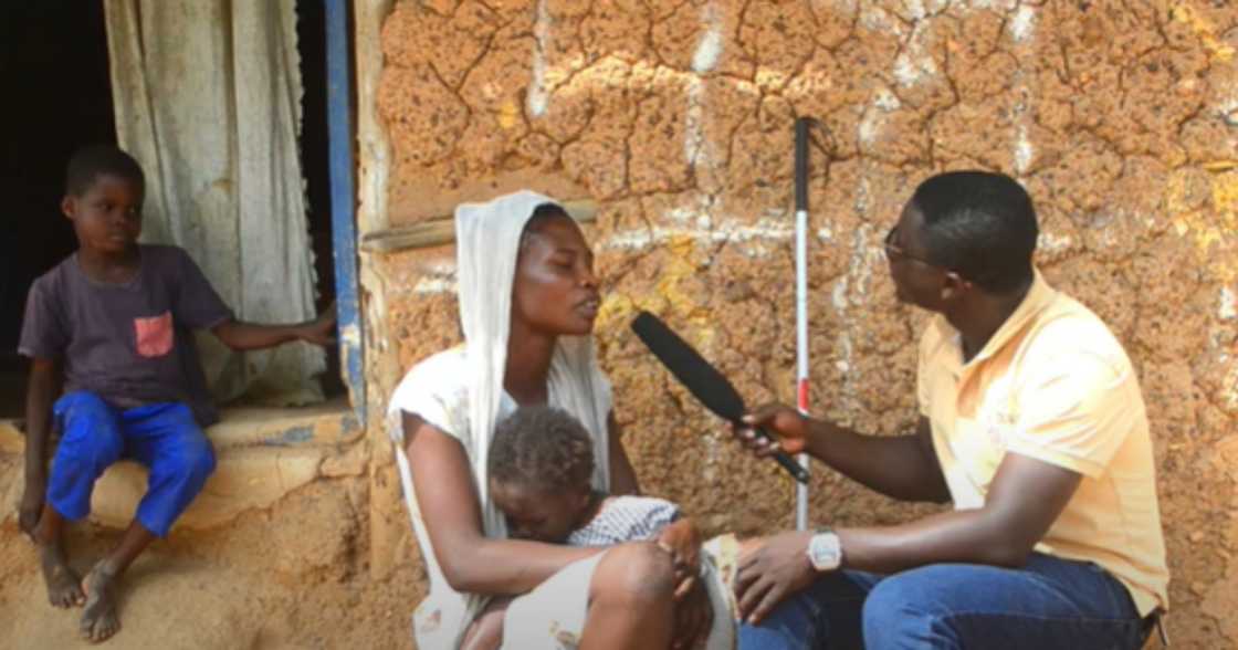 Blind mother of four in need of help Blind mother of four in need of help