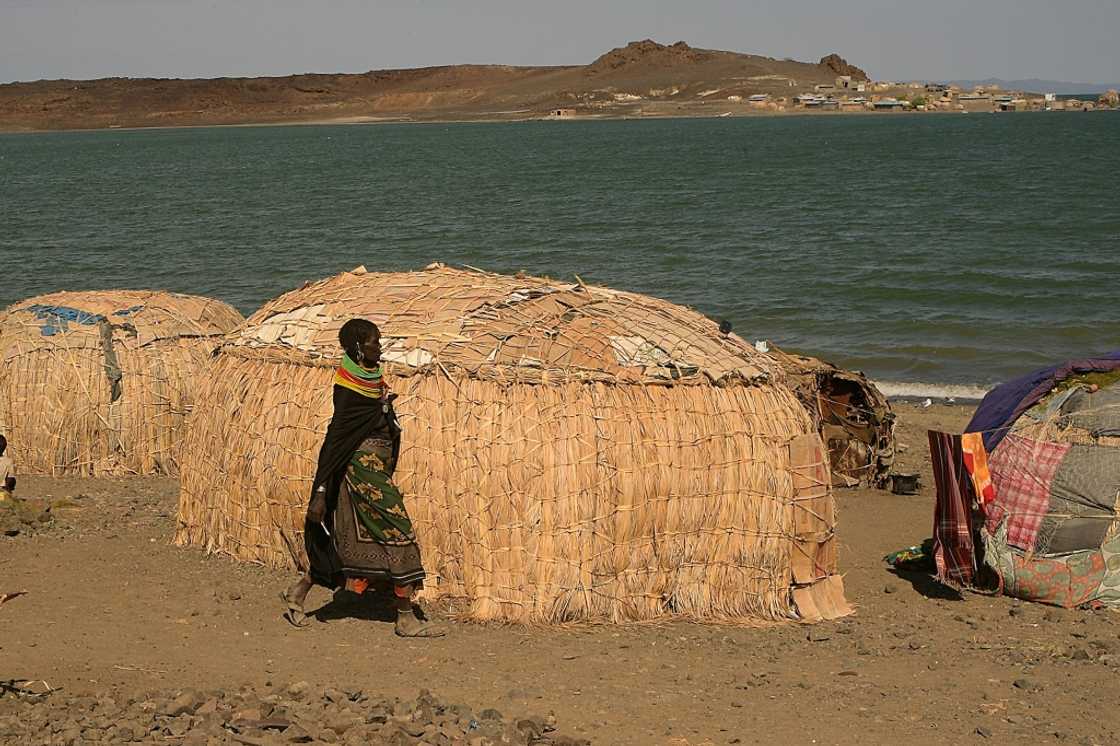 People from the El Molo tribe have been forced to relocate because of the rising waters of Lake Turkana People from the El Molo tribe have been forced to relocate because of the rising waters of Lake Turkana