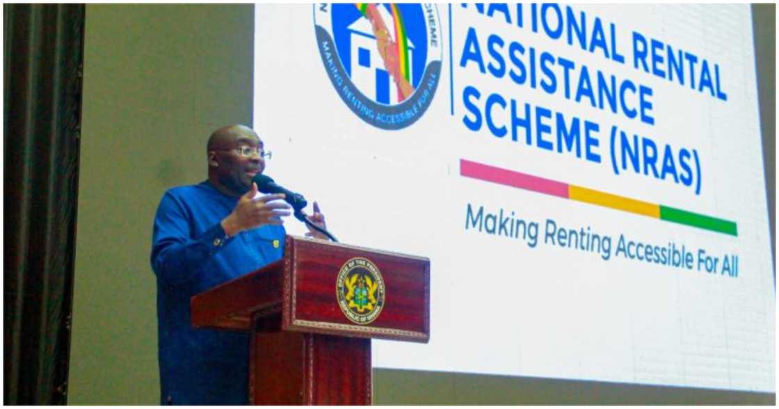Vice-President Bawumia speaks at the launch of the National Rental Assistance Scheme Vice-President Bawumia speaks at the launch of the National Rental Assistance Scheme