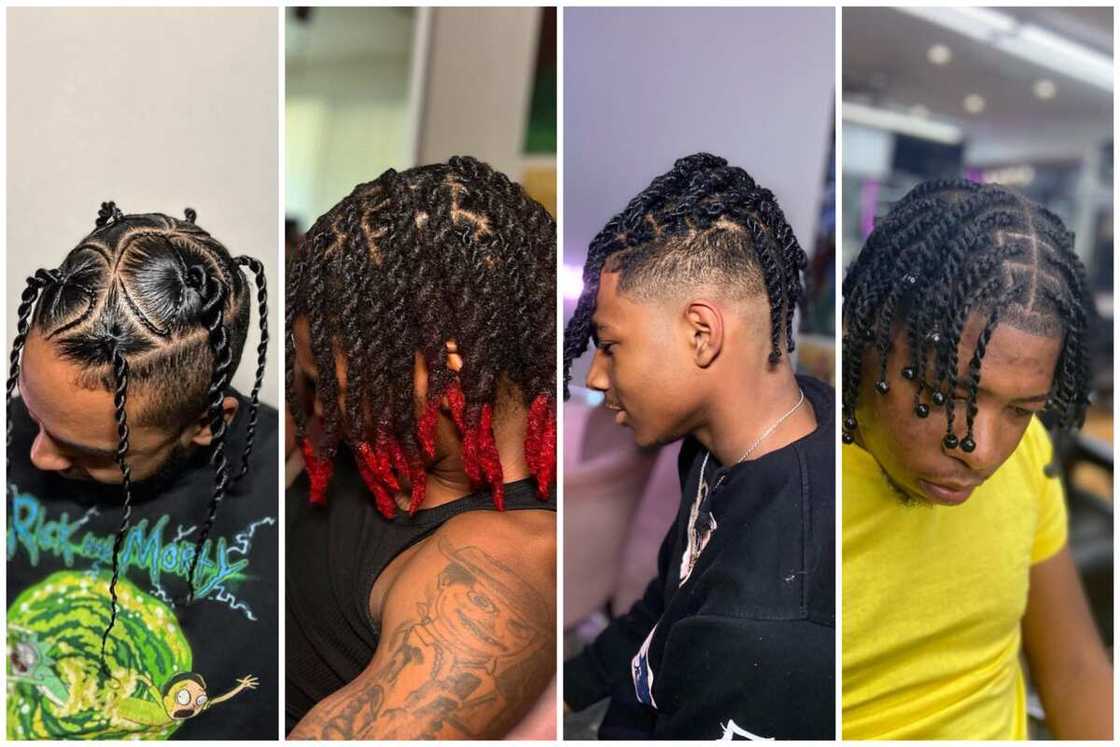 twist hairstyles for men