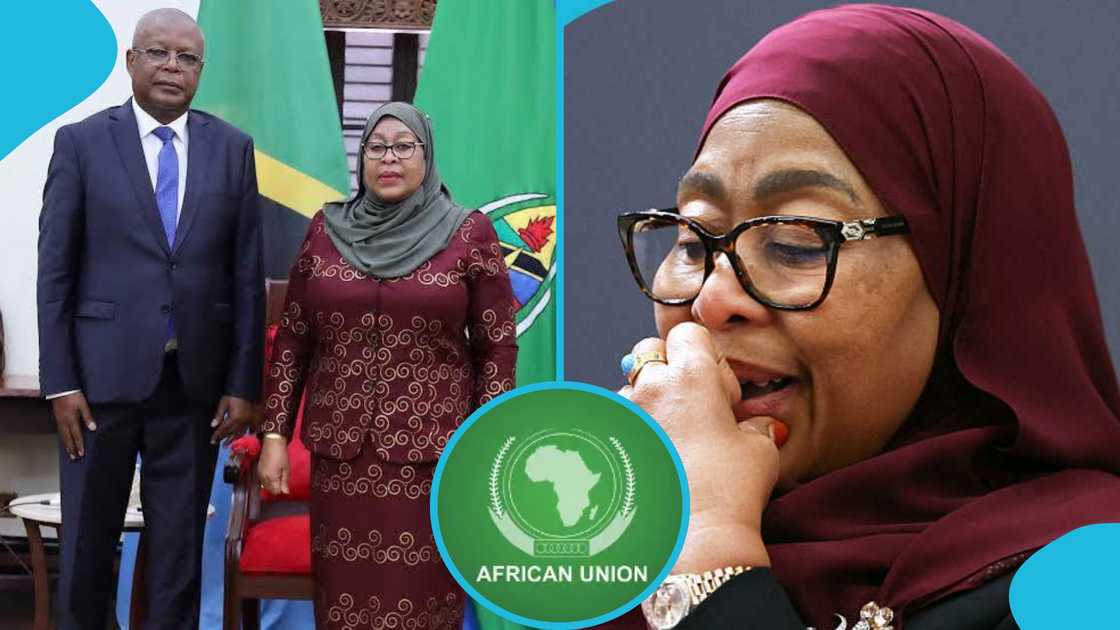 Hafidh Ameir Hassan, Samia Suluhu Hassan, African Union Commission, AU Commission Chairperson, condolences Tanzania, Tanzania mourning