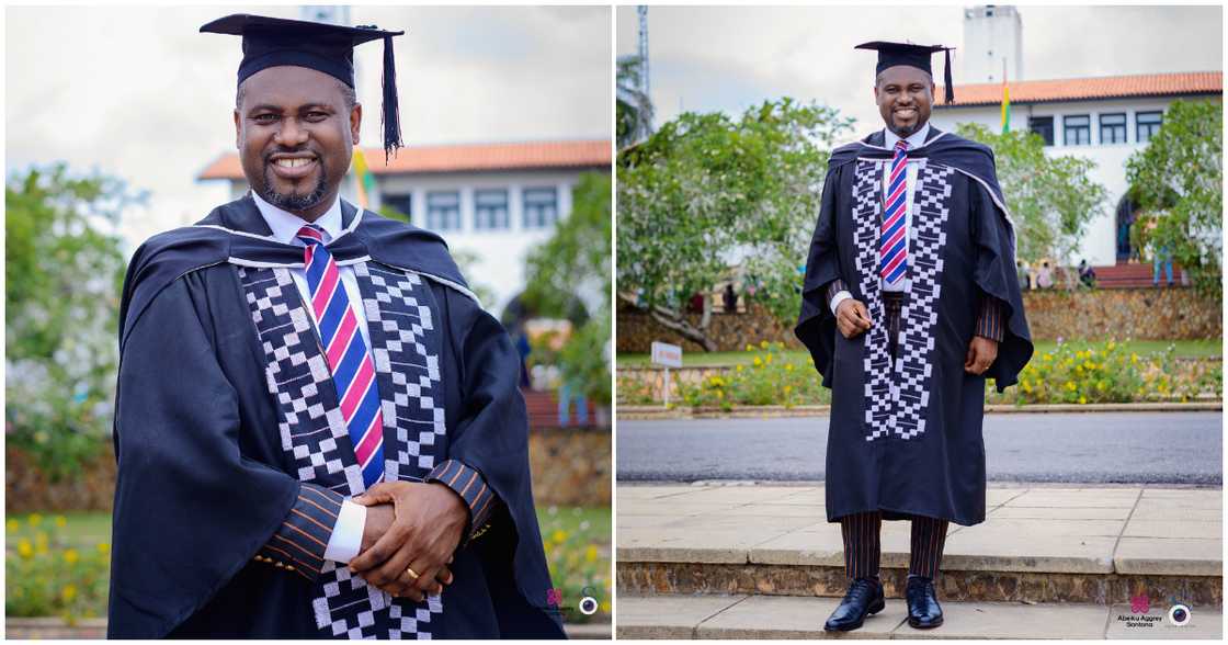 Abeiku Santana graduates from UGBS